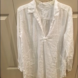 CO Shades White Linen Teton Tunic